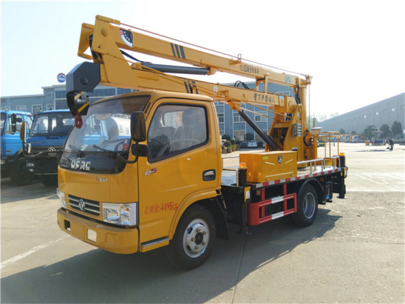 東風13.5米折臂高空作業(yè)車-藍牌高空作業(yè)車