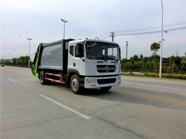 14方壓縮式垃圾車(chē)-東風(fēng)D9